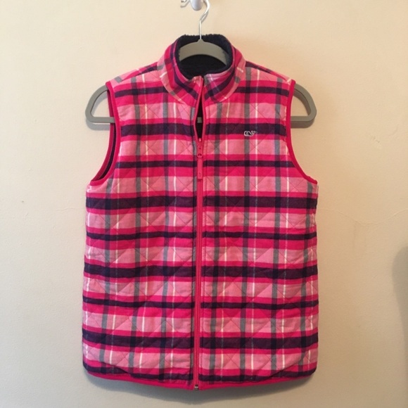 Vineyard Vines Other - Vineyard Vines Reversible Vest Plaid Size Medium